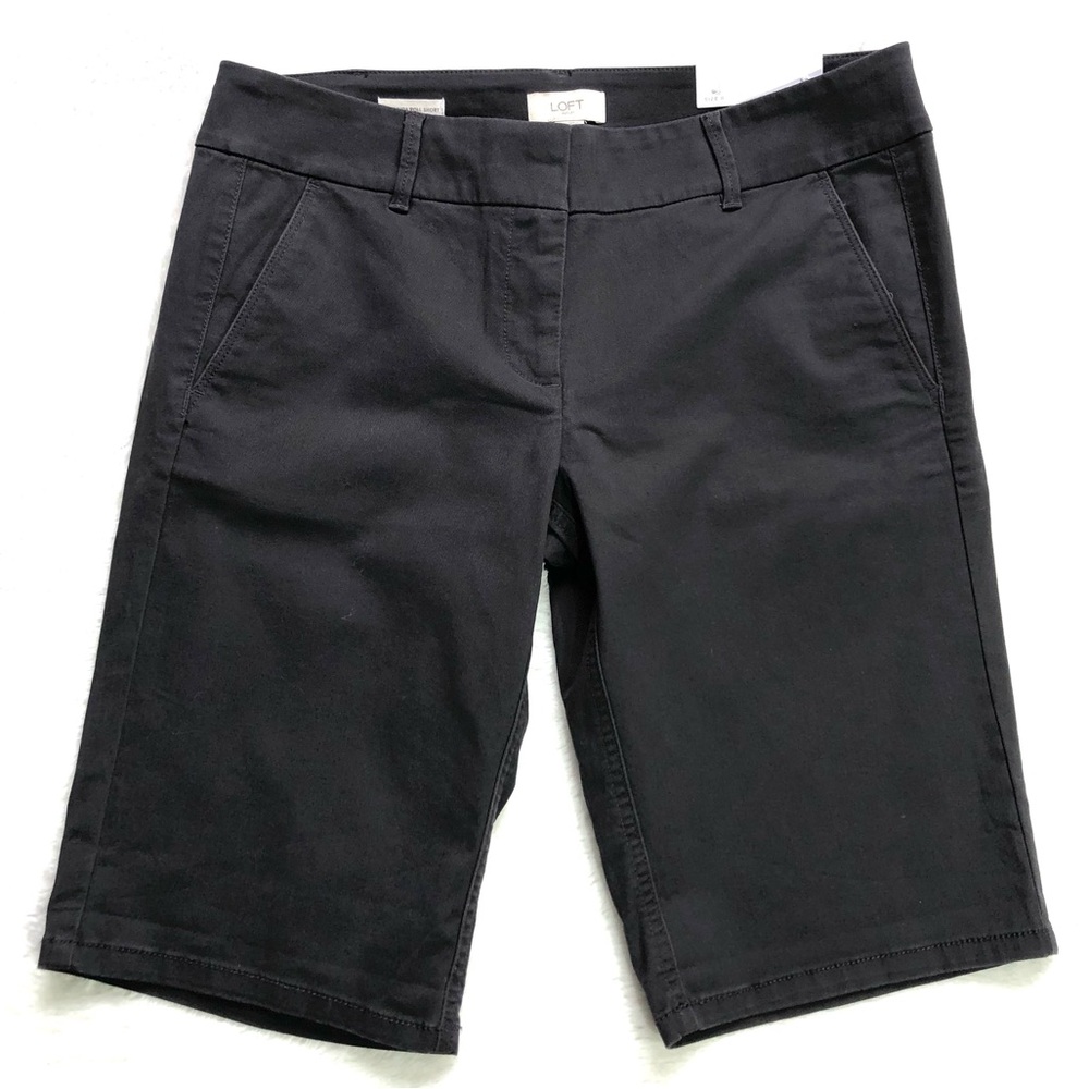 LOFT Bermuda Roll Shorts